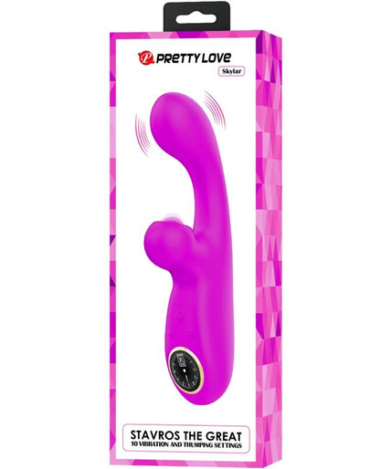 PRETTY LOVE - SKYLAR PURPLE STIMULATOR VIBRATOR PRETTY LOVE - SKYLAR PURPLE STIMULATOR VIBRATOR