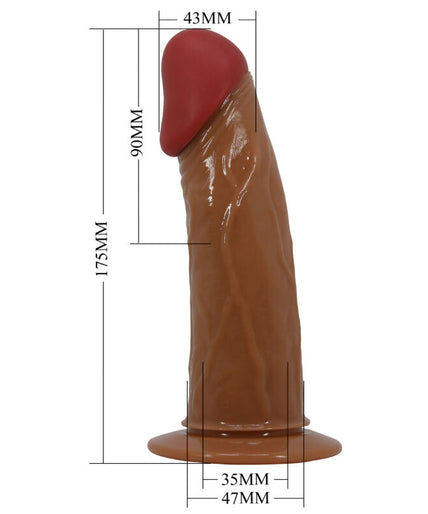 PRETTY LOVE - STARKS HARNESS BRIEFS MULTI-SPEED VIBRATION DILDO 17,5 CM LIGHT BROWN PRETTY LOVE - STARKS HARNESS BRIEFS MULTI-SPEED VIBRATION DILDO 17,5 CM LIGHT BROWN