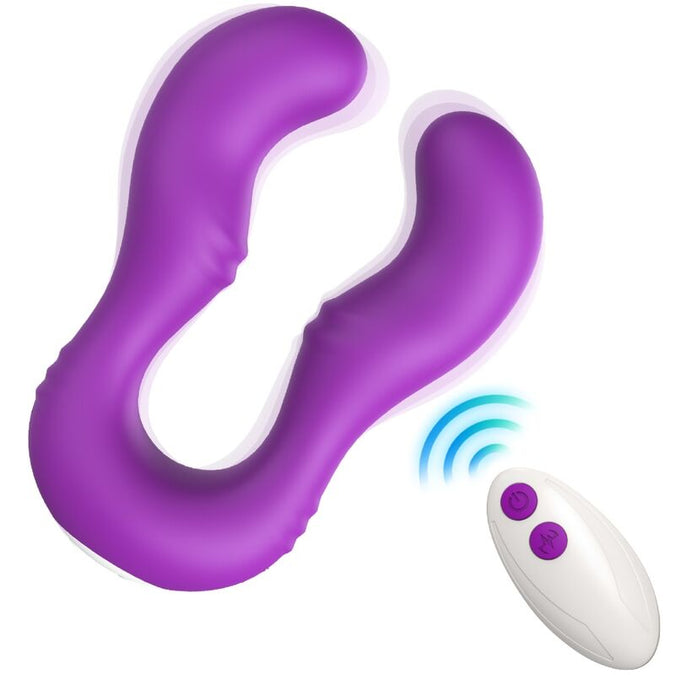 Armony – Seraph Vibrator Dubbele Afstandsbediening Paars