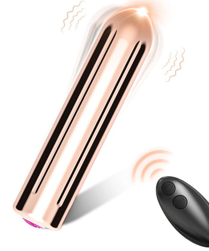 ARMONY - WARHEAD VIBRATOR BULLET REMOTE CONTROL GOLDEN 2 CM X 8.8 CM ARMONY - WARHEAD VIBRATOR BULLET REMOTE CONTROL GOLDEN 2 CM X 8.8 CM