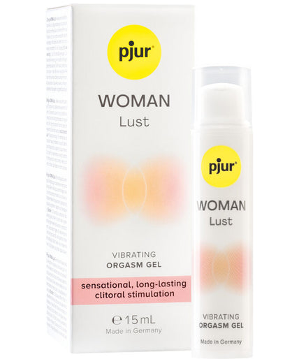 PJUR - WOMAN LUST VIBRATING GEL VOOR ORGASME 15 ML PJUR - WOMAN LUST VIBRATING GEL VOOR ORGASME 15 ML
