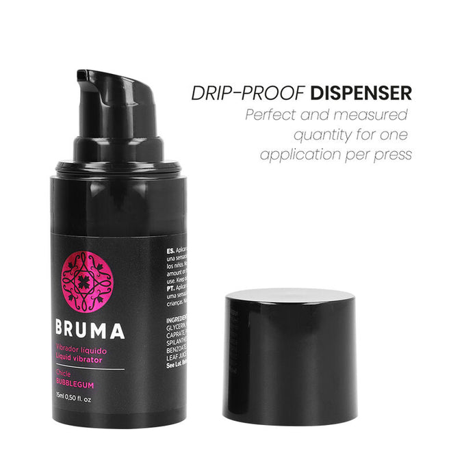 BRUMA - LIQUID VIBRATOR ULTRA GLIJDEND BUBBELGUM 15 ML
