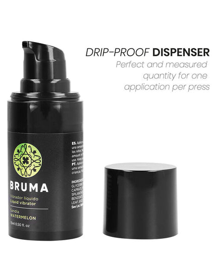 BRUMA - LIQUID VIBRATOR ULTRA SLIDING WATERMELON 15 ML BRUMA - LIQUID VIBRATOR ULTRA SLIDING WATERMELON 15 ML