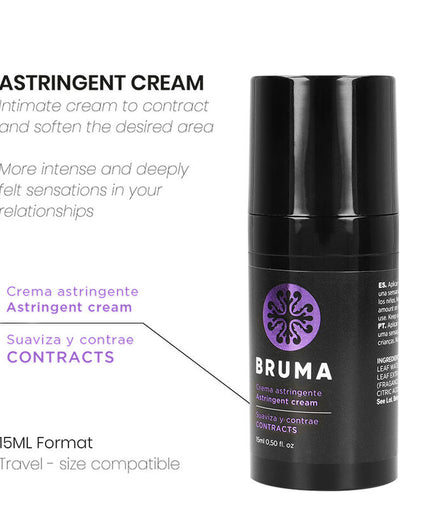 BRUMA - ADSTRINGERENDE CRÈME ULTRA GLIJDEND 15 ML BRUMA - ADSTRINGERENDE CRÈME ULTRA GLIJDEND 15 ML
