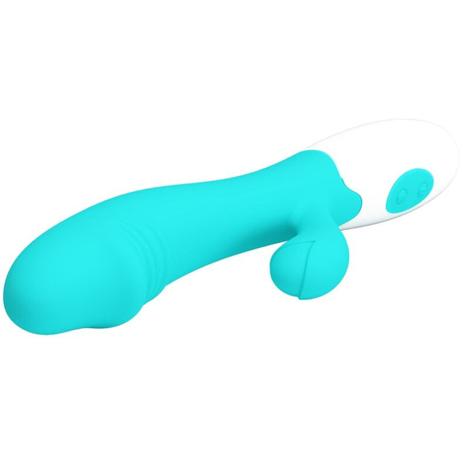 PRETTY LOVE - SNAPPY G-SPOT VIBRATOR AQUA GROEN