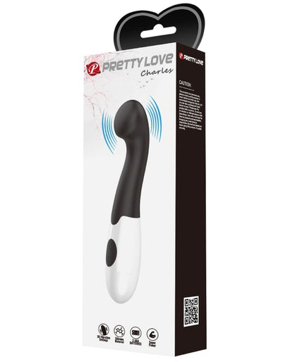 PRETTY LOVE - CHARLES G-SPOT VIBRATOR 30 STANDEN ZWART PRETTY LOVE - CHARLES G-SPOT VIBRATOR 30 STANDEN ZWART