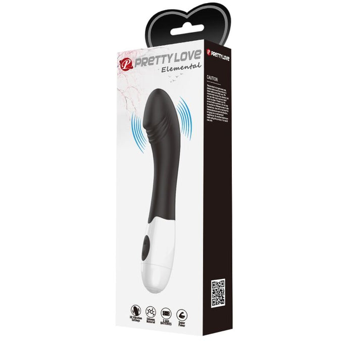 PRETTY LOVE - ELEMENTAL G-SPOT VIBRATOR 30 STANDEN ZWART