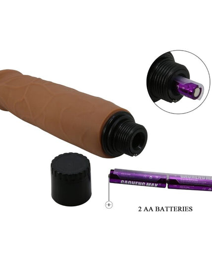 PRETTY LOVE - WALDORF REALISTIC VIBRATOR 18 CM -O- 4 CM PRETTY LOVE - WALDORF REALISTIC VIBRATOR 18 CM -O- 4 CM