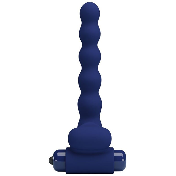 PRETTY LOVE - AJMAL VIBRERENDE RING MET PLUG BLAUW