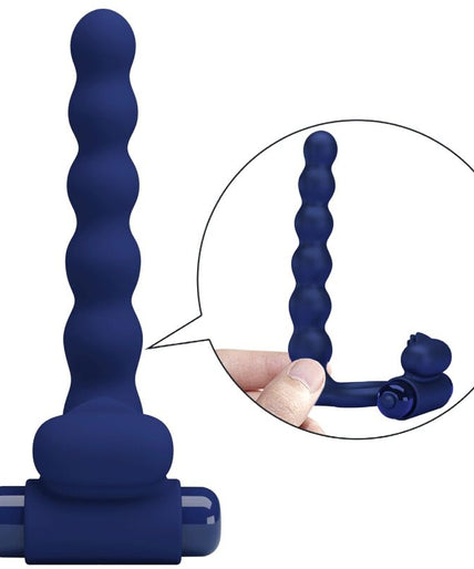 PRETTY LOVE - AJMAL VIBRATING RING WITH PLUG BLUE PRETTY LOVE - AJMAL VIBRATING RING WITH PLUG BLUE