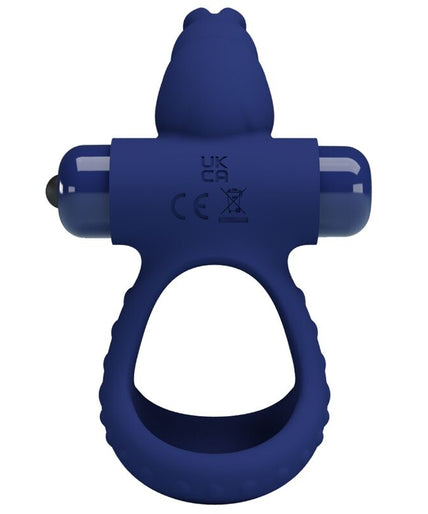 PRETTY LOVE - LUCHITO DOUBLE VIBRATING RING RABBIT BLUE PRETTY LOVE - LUCHITO DOUBLE VIBRATING RING RABBIT BLUE