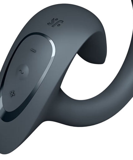 SATISFYER - G FOR GODDESS 1 RABBIT VIBRATOR DARK GRAY SATISFYER - G FOR GODDESS 1 RABBIT VIBRATOR DARK GRAY