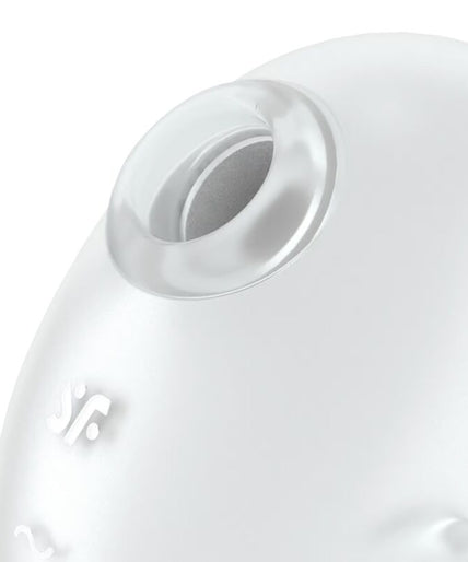 SATISFYER - CUTIE GHOST LAY-ON VIBRATOR WHITE SATISFYER - CUTIE GHOST LAY-ON VIBRATOR WHITE