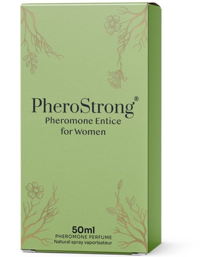 PHEROSTRONG - PHEROMONE PERFUME ENTICE FOR WOMEN 50 ML PHEROSTRONG - PHEROMONE PERFUME ENTICE FOR WOMEN 50 ML