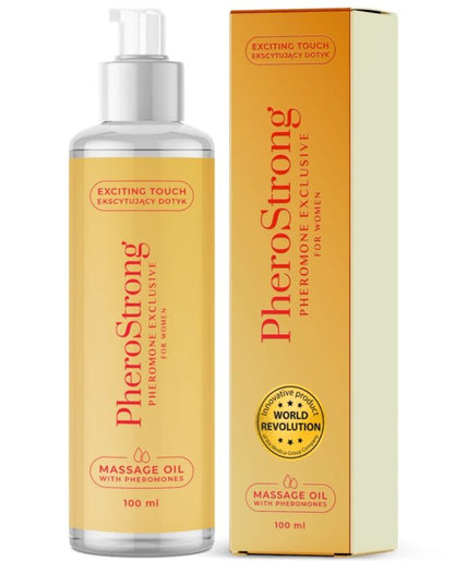 PHEROSTRONG - MASSAGE OIL EXCLUSIVE FOR WOMEN 100 ML PHEROSTRONG - MASSAGE OIL EXCLUSIVE FOR WOMEN 100 ML