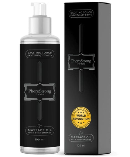 PHEROSTRONG - MASSAGE OIL FOR MEN 100 ML PHEROSTRONG - MASSAGE OIL FOR MEN 100 ML