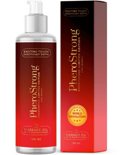 PHEROSTRONG - MASSAGE OIL LIMITED EDITION FOR WOMEN 100 ML PHEROSTRONG - MASSAGE OIL LIMITED EDITION FOR WOMEN 100 ML