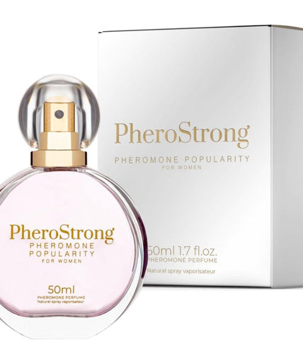 PHEROSTRONG - PHEROMONE PERFUME POPULARITY FOR WOMAN 50 ML PHEROSTRONG - PHEROMONE PERFUME POPULARITY FOR WOMAN 50 ML