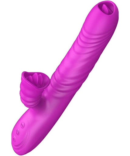 ARMONY - ANGELIA MULTIFUNCTION VIBRATOR DOUBLE TONGUE VIOLET HEAT EFFECT ARMONY - ANGELIA MULTIFUNCTION VIBRATOR DOUBLE TONGUE VIOLET HEAT EFFECT