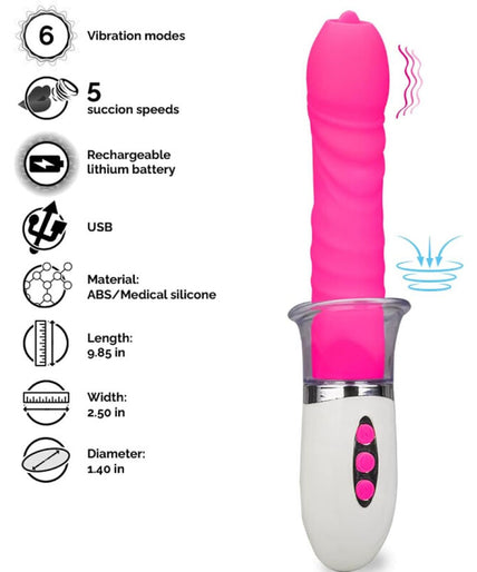 Armony – Liberty Vibrator & Stoßfunktion Mit Zunge Armony – Liberty Vibrator & Stoßfunktion Mit Zunge