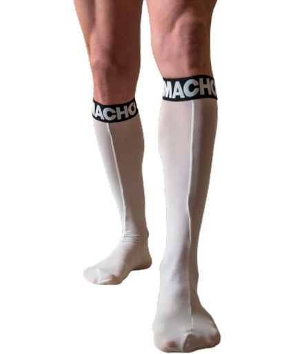 MACHO - DUNNE SOKKEN ÉÉN MAAT WIT MACHO - DUNNE SOKKEN ÉÉN MAAT WIT