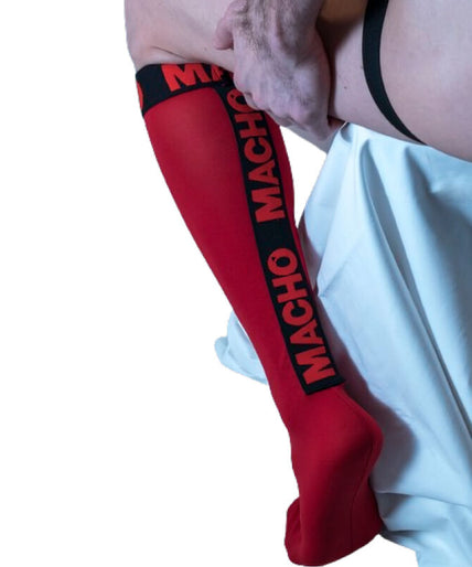 MACHO - DUNNE SOKKEN EEN MAAT ROOD MACHO - DUNNE SOKKEN EEN MAAT ROOD