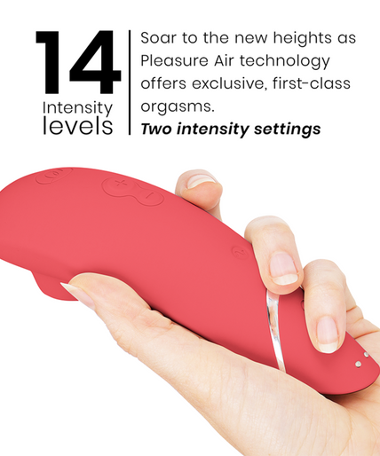 WOMANIZER - PREMIUM 2 CLITORAL STIMULATOR RASPBERRY WOMANIZER - PREMIUM 2 CLITORAL STIMULATOR RASPBERRY