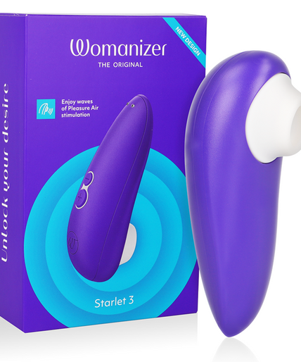 WOMANIZER - STARLET 3 CLITORAL STIMULATOR INDIGO WOMANIZER - STARLET 3 CLITORAL STIMULATOR INDIGO