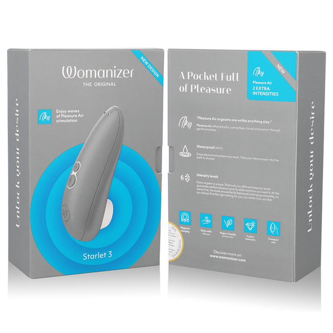 Womanizer – Starlet 3 Clitoral Stimulator Gray