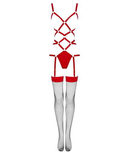 LIVCO CORSETTI FASHION - THIARA LC 20213 SET BODY + KOUSEN ROOD S/M LIVCO CORSETTI FASHION - THIARA LC 20213 SET BODY + KOUSEN ROOD S/M