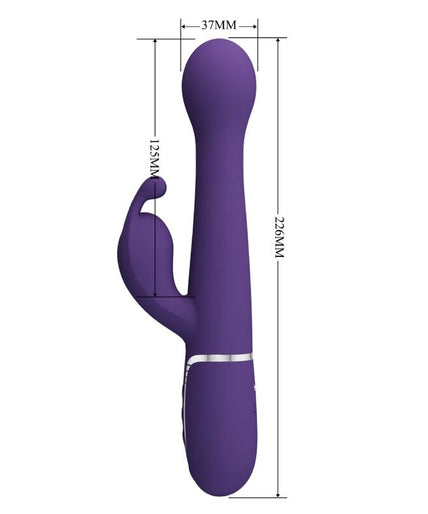 PRETTY LOVE - DEJON KONIJN VIBRATOR 3 IN 1 MULTIFUNCTIONEEL PAARS PRETTY LOVE - DEJON KONIJN VIBRATOR 3 IN 1 MULTIFUNCTIONEEL PAARS