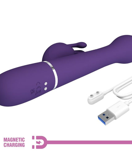 PRETTY LOVE - DEJON KONIJN VIBRATOR 3 IN 1 MULTIFUNCTIONEEL PAARS PRETTY LOVE - DEJON KONIJN VIBRATOR 3 IN 1 MULTIFUNCTIONEEL PAARS