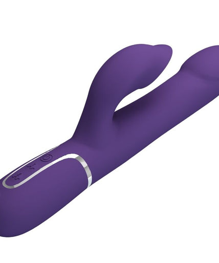 PRETTY LOVE - ZALIN RABBIT VIBRATOR PEARLS 4 IN 1 PURPLE PRETTY LOVE - ZALIN RABBIT VIBRATOR PEARLS 4 IN 1 PURPLE