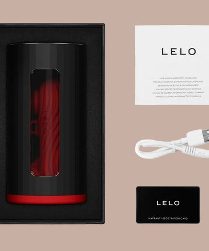 LELO – F1S V3 Mannelijke Masturbator – Rood - door Pleasurements LELO – F1S V3 Mannelijke Masturbator – Rood - door Pleasurements