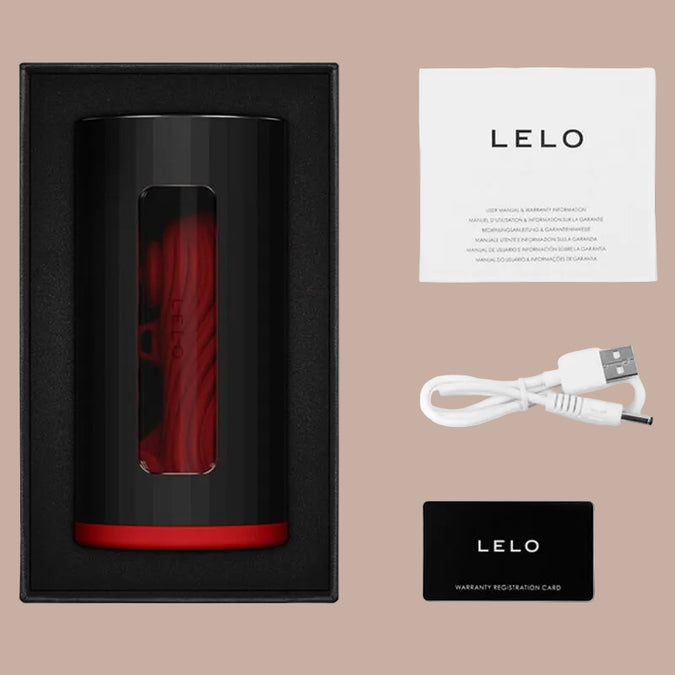 LELO – F1S V3 Male Masturbator – Red - by Pleasurements