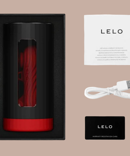 LELO – F1S V3 XL Mannelijke Masturbator – Rood LELO – F1S V3 XL Mannelijke Masturbator – Rood