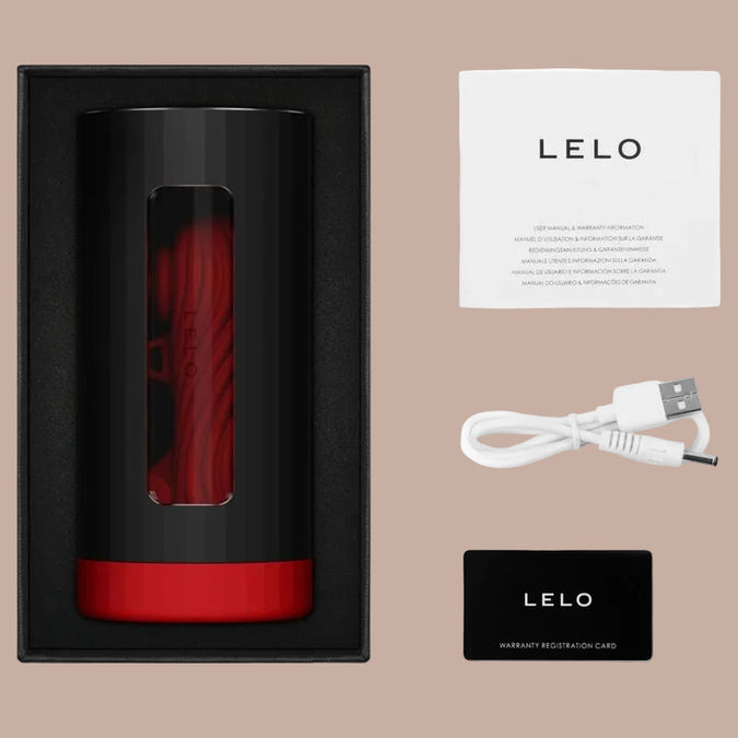 LELO – F1S V3 XL Male Masturbator – Red