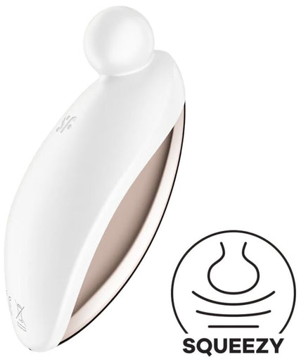 SATISFYER - SPOT ON 2 LAY-ON VIBRATOR WHITE SATISFYER - SPOT ON 2 LAY-ON VIBRATOR WHITE