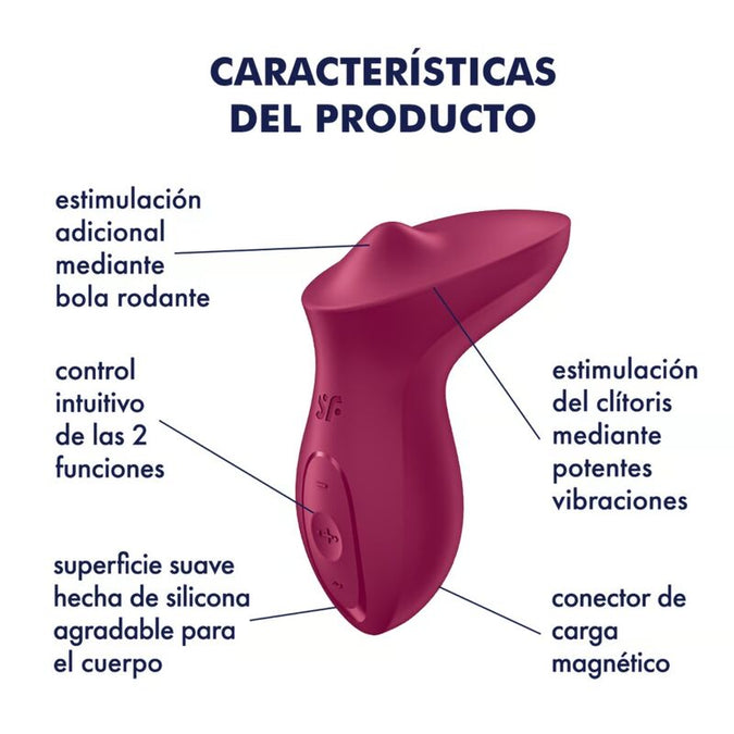 SATISFYER - EXCITERRR LAY-ON CLITORIS BESSENVIBRATOR
