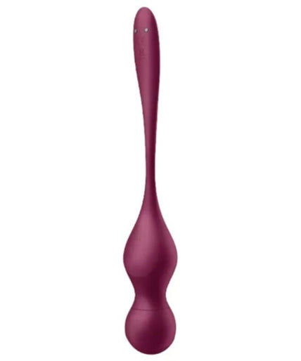 SATISFYER - LOVE BIRDS VARY VIBRATING BALLS FREE APP WINE RED SATISFYER - LOVE BIRDS VARY VIBRATING BALLS FREE APP WINE RED
