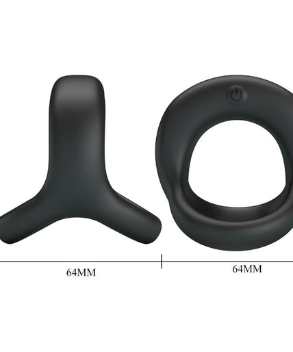 PRETTY LOVE - ELLIOTT BLACK VIBRATOR RING PRETTY LOVE - ELLIOTT BLACK VIBRATOR RING