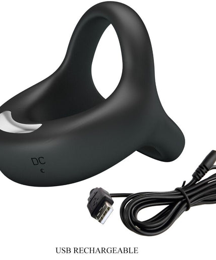 PRETTY LOVE - ELLIOTT BLACK VIBRATOR RING PRETTY LOVE - ELLIOTT BLACK VIBRATOR RING