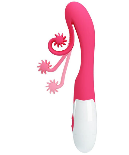 ROMANCE - ROZE VIBRATOR EN STIMULATOR 30 SNELHEDEN ROMANCE - ROZE VIBRATOR EN STIMULATOR 30 SNELHEDEN