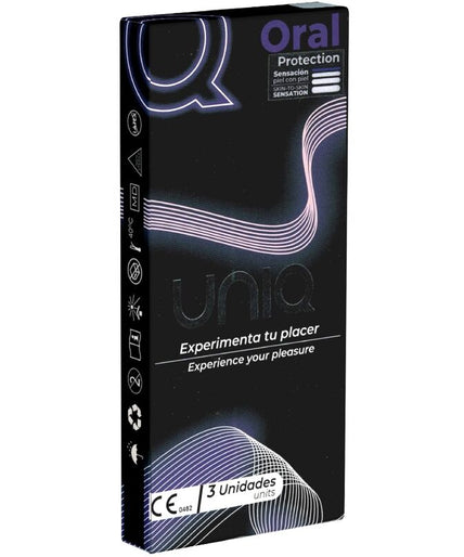 UNIQ - KLASSIEKE LATEXVRIJE CONDOMS 3 STUKS UNIQ - KLASSIEKE LATEXVRIJE CONDOMS 3 STUKS