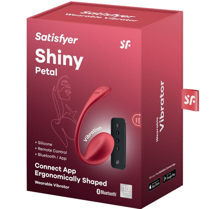Satisfyer – Shiny Petal G Point Remote Control Stimulator Red Free App