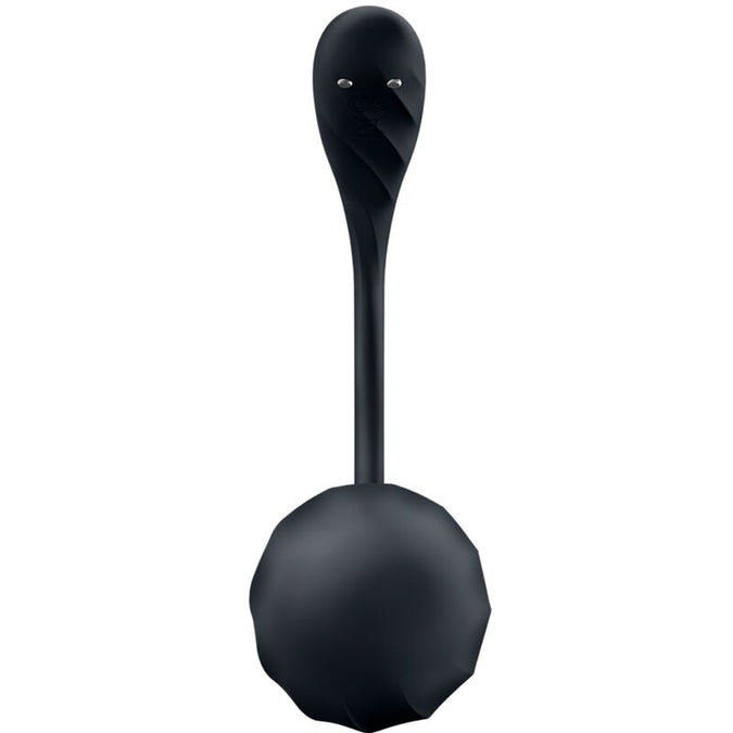 Satisfyer – Ribbed Petal G Point Stimulator Remote Control Black Free App
