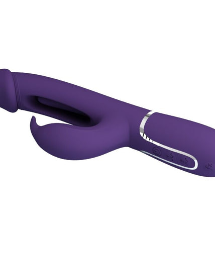 PRETTY LOVE - KAMPAS RABBIT 3 IN 1 MULTIFUNCTION VIBRATOR WITH TONGUE VIOLET PRETTY LOVE - KAMPAS RABBIT 3 IN 1 MULTIFUNCTION VIBRATOR WITH TONGUE VIOLET
