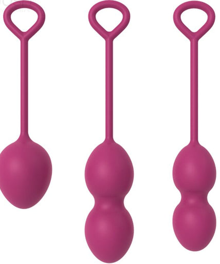 ARMONY - ANABIOSIS VAGINAL DUMBBELL 3 LEVELS BURGUNDY ARMONY - ANABIOSIS VAGINAL DUMBBELL 3 LEVELS BURGUNDY