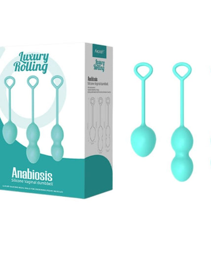 ARMONY - ANABIOSIS VAGINAL DUMBBELL 3 LEVELS GREEN ARMONY - ANABIOSIS VAGINAL DUMBBELL 3 LEVELS GREEN