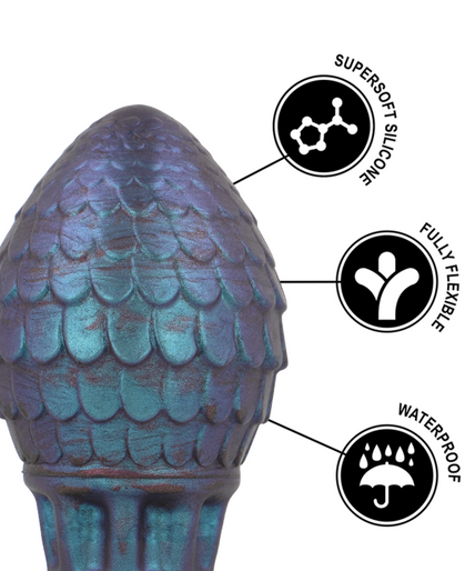EPIC - VRAKOS DRAGON EGG ANAL PLUG SIZE M EPIC - VRAKOS DRAGON EGG ANAL PLUG SIZE M
